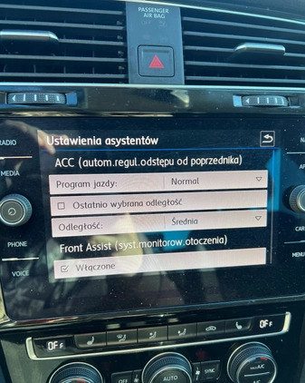 Volkswagen Golf cena 56900 przebieg: 199900, rok produkcji 2019 z Wieliczka małe 301
